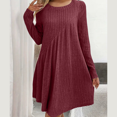 SOLVINA™ | SOFT-KNIT ELEGANCE DRESS