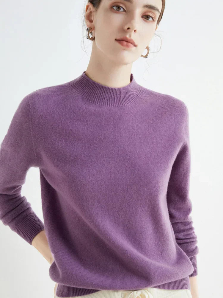 LISA | MOCK-NECK SWEATER