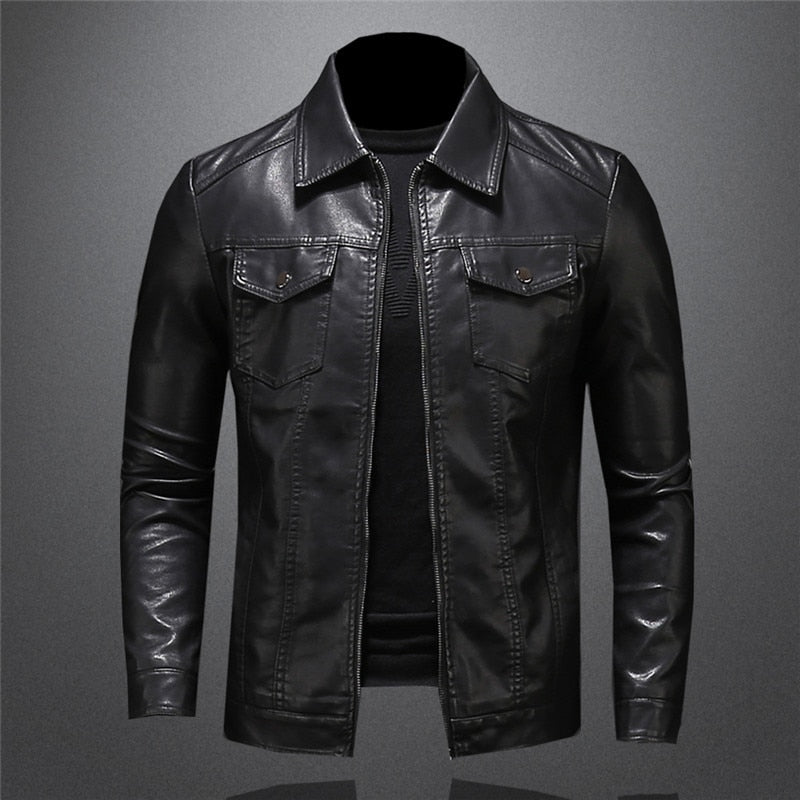 Luca™ - Classic comfortable leather jacket