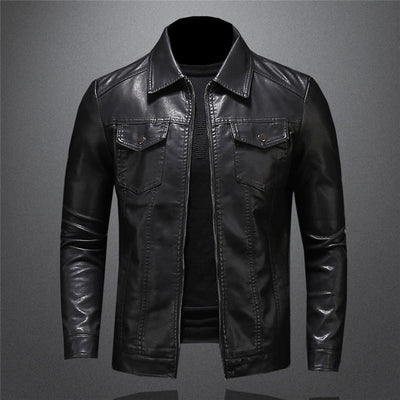 Luca™ - Classic comfortable leather jacket