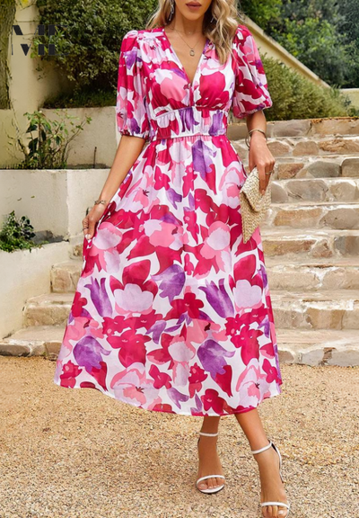 Feminine | Floral dress