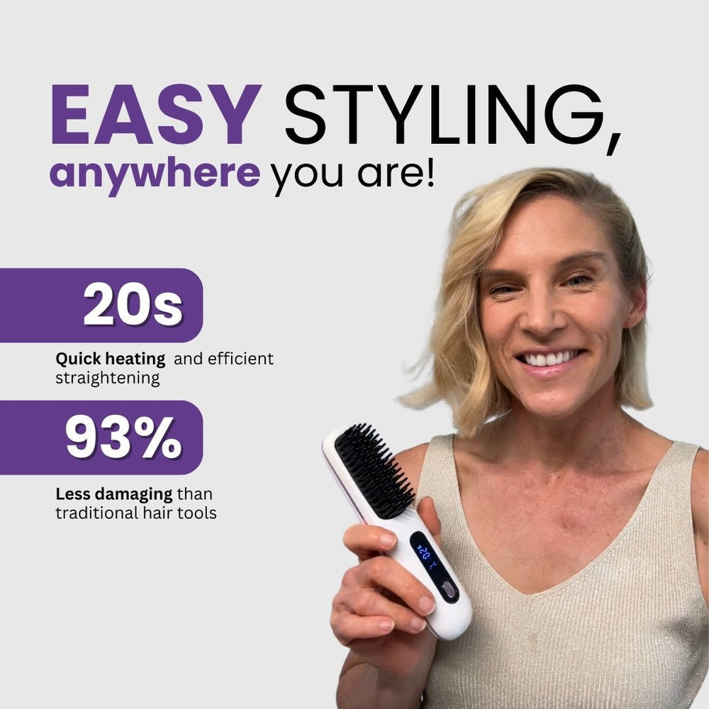 Nivelle GoBrush PRO: Cordless Hair Magic