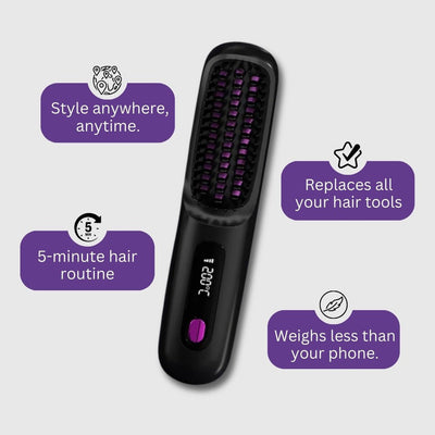Nivelle GoBrush PRO: Cordless Hair Magic