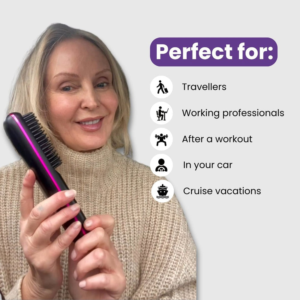 Nivelle GoBrush PRO: Cordless Hair Magic