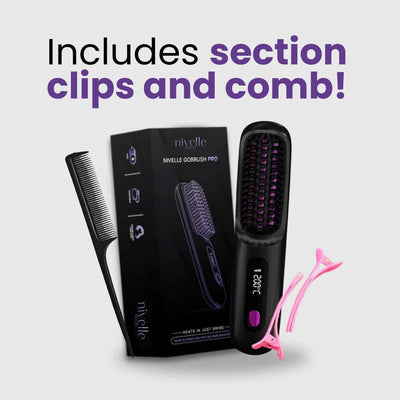 Nivelle GoBrush PRO: Cordless Hair Magic