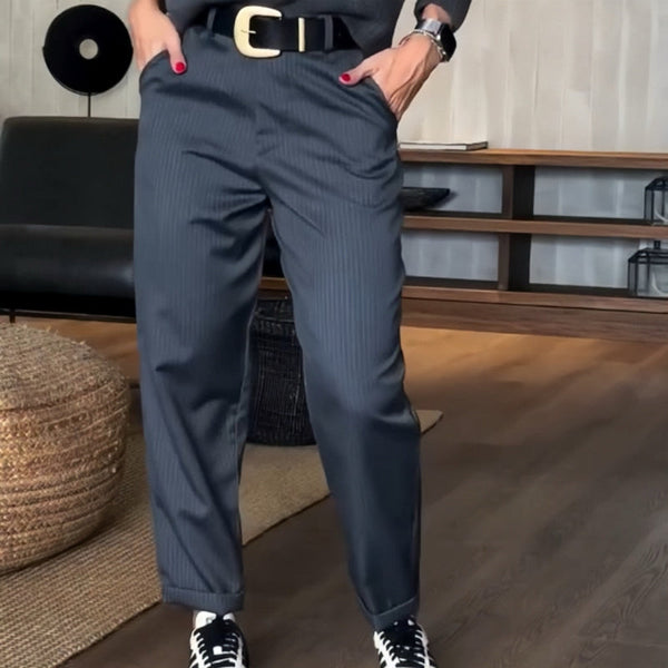 Annie - Elegant Striped Trousers
