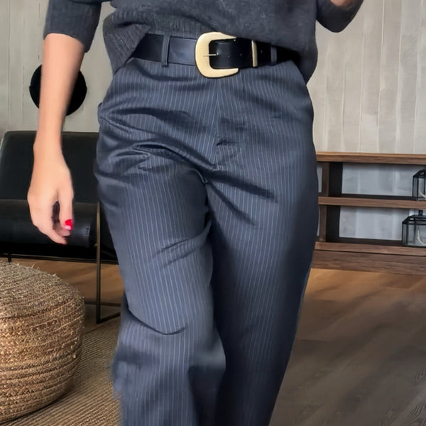 Annie - Elegant Striped Trousers